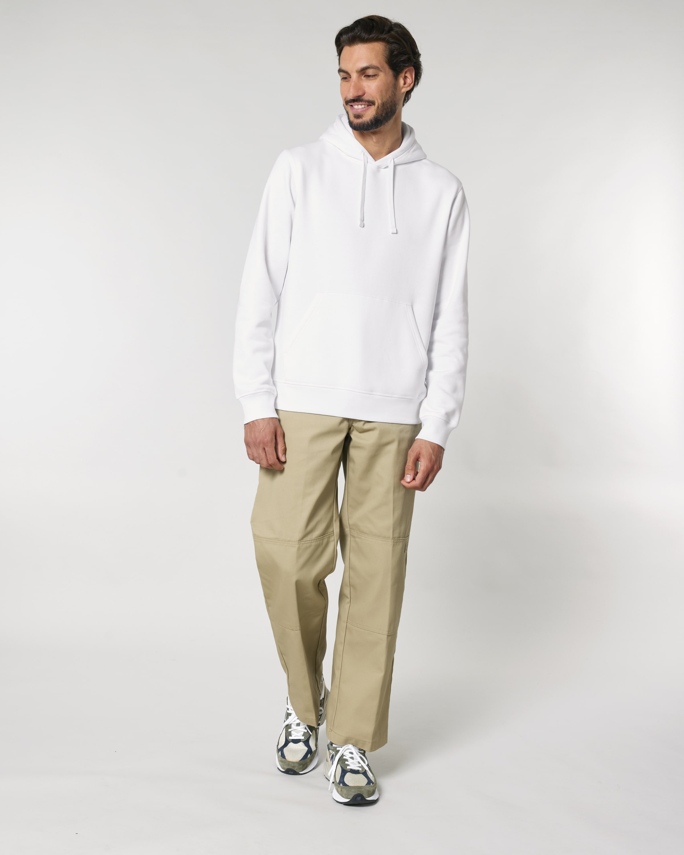 Classic Hoodie White - 3