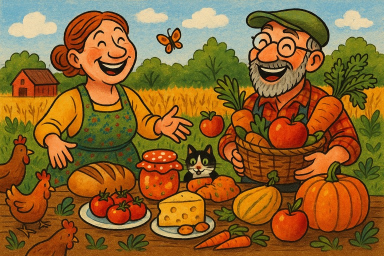 Life in the countryside (Multiple motifs) - 8