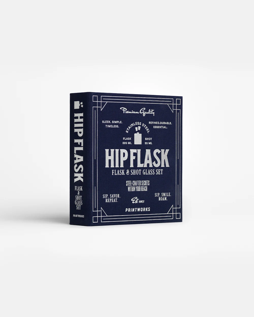 PRINTWORKS HIP FLASK