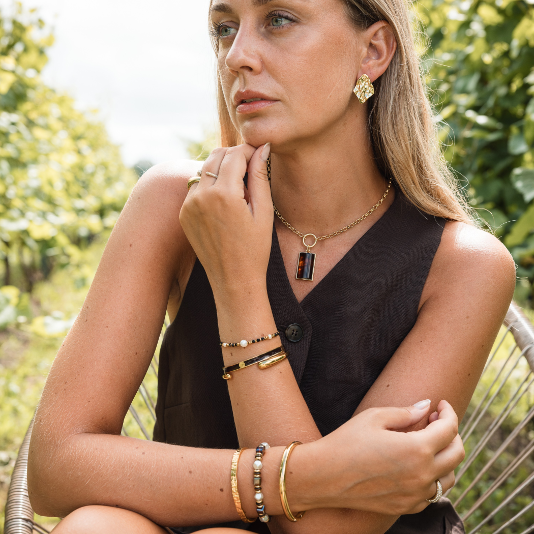 Palermo Bangle - Wine - By Jolima