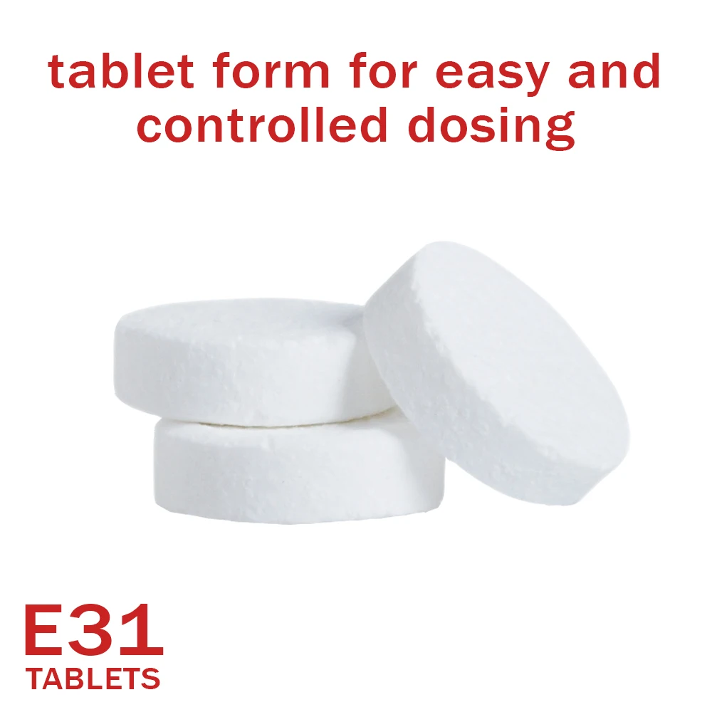 Urnex - Cafiza E31 tabletter 2g - Effektiva rengöringstabletter till espressomaskin - 100st - 2