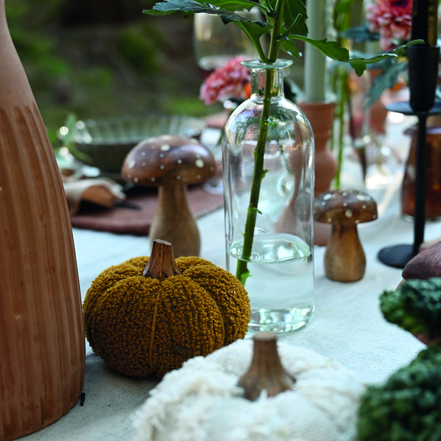 Svampdekoration S, Vit Muscaria - Miljögården