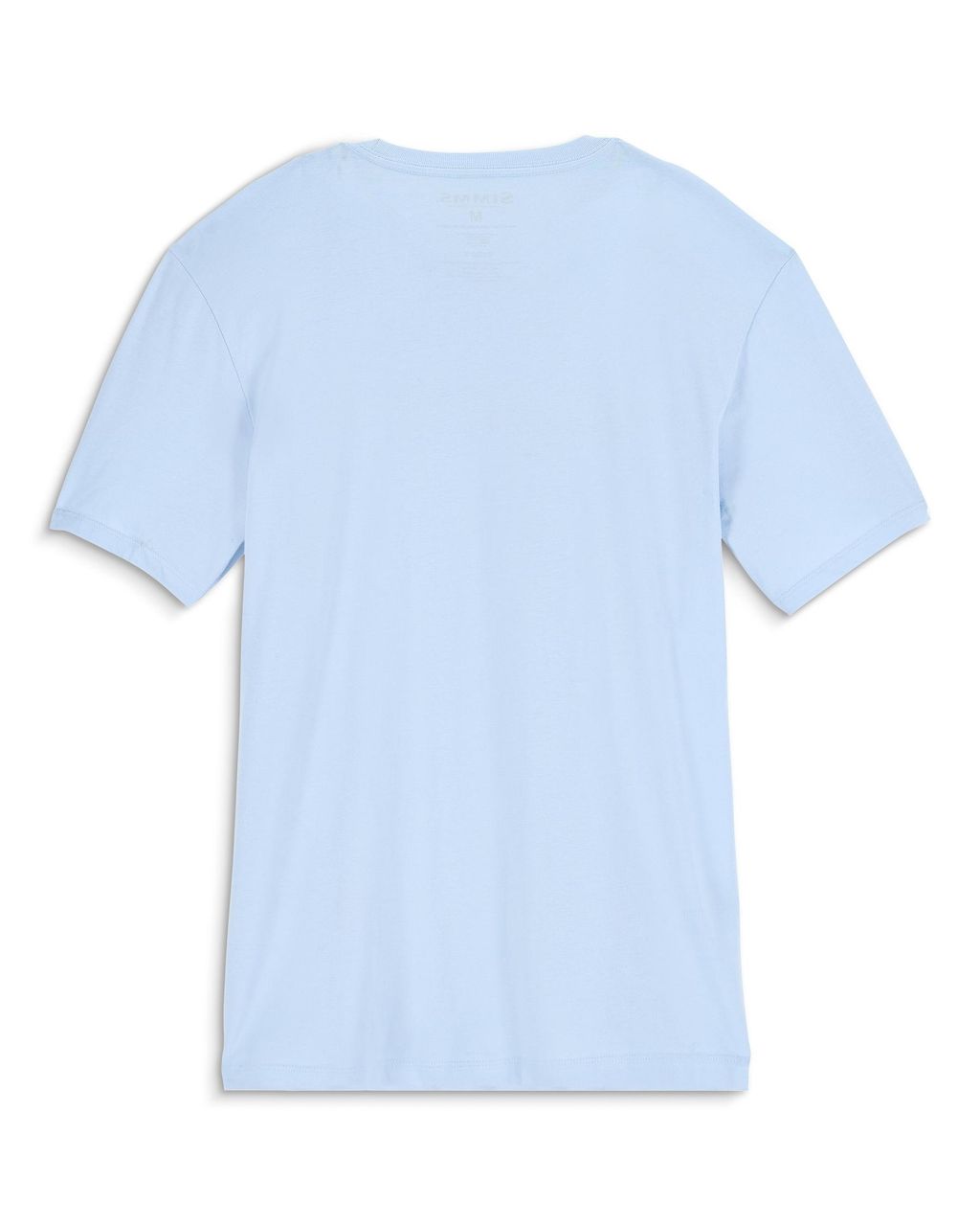 Simms Shroud Fill Logo T-Shirt Sky Blue - 2