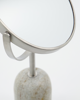 MERAKI Tvåsidig spegel Marble Beige