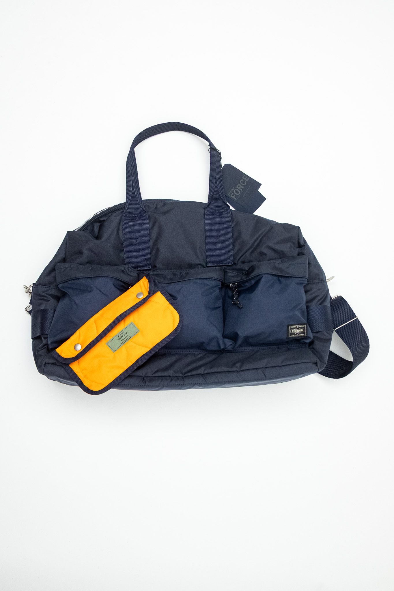 Porter Yoshida - Force 2Way Duffle Bag Navy - 9