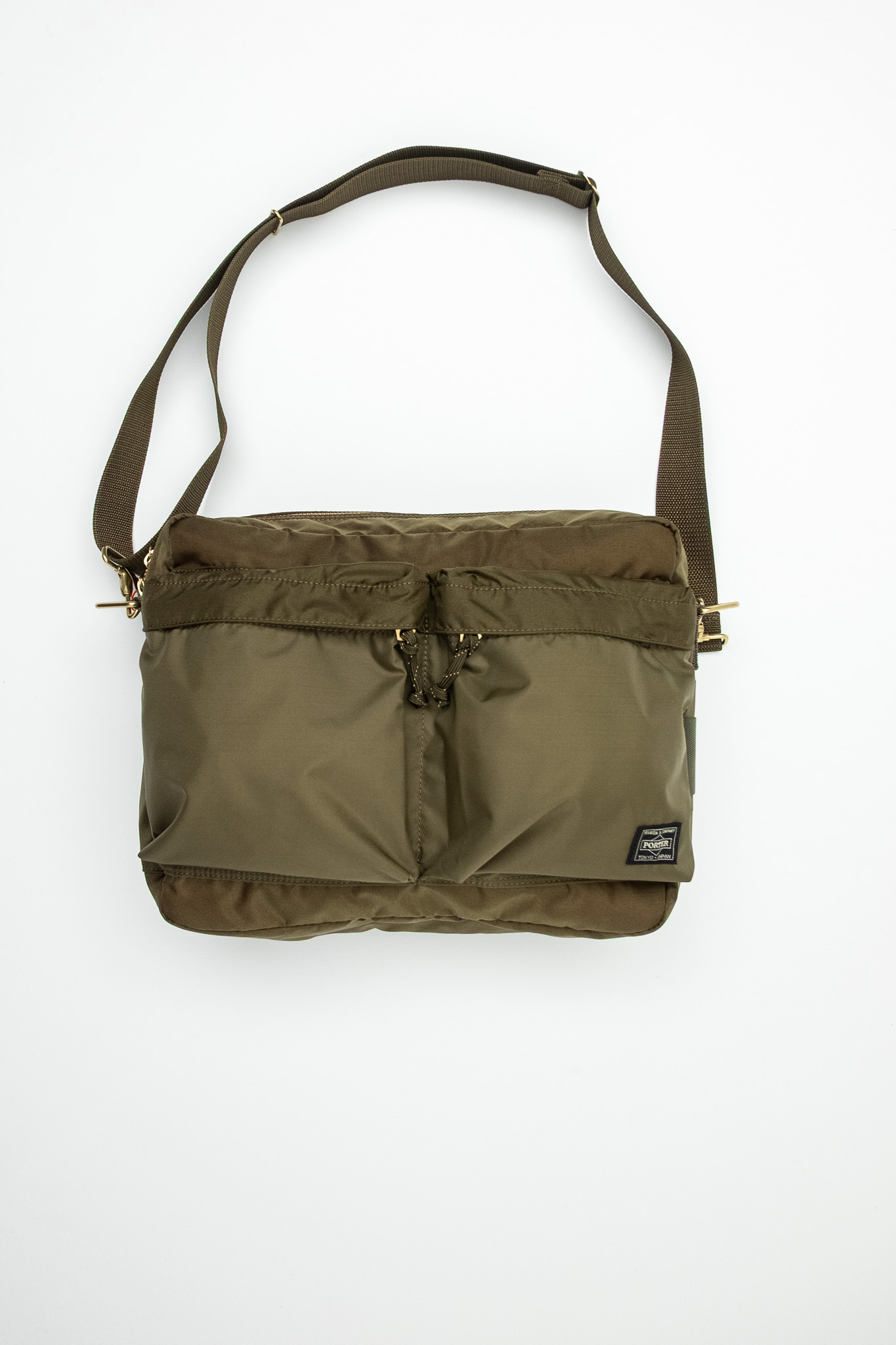 Porter Yoshida - Force Shoulder Bag Olive Drab - 2
