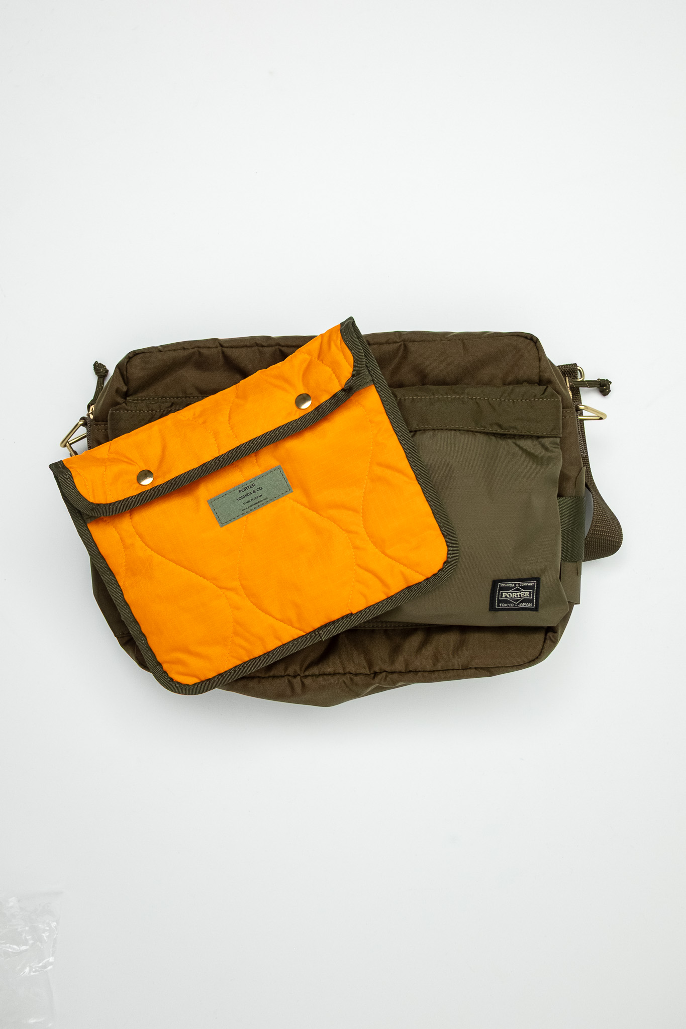 Porter Yoshida - Force Shoulder Bag Olive Drab - 8