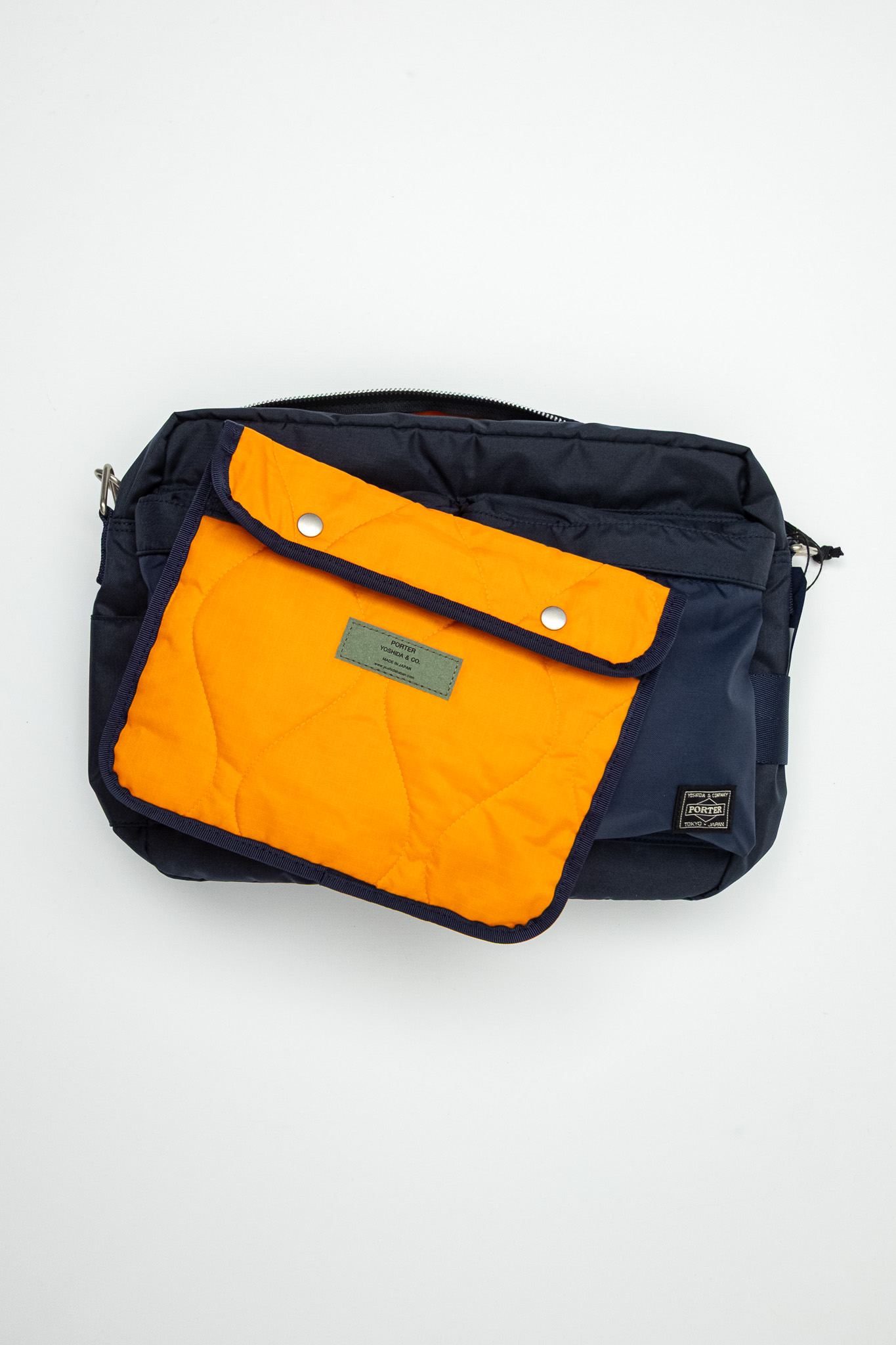 Porter Yoshida - Force Shoulder Bag Navy - 8