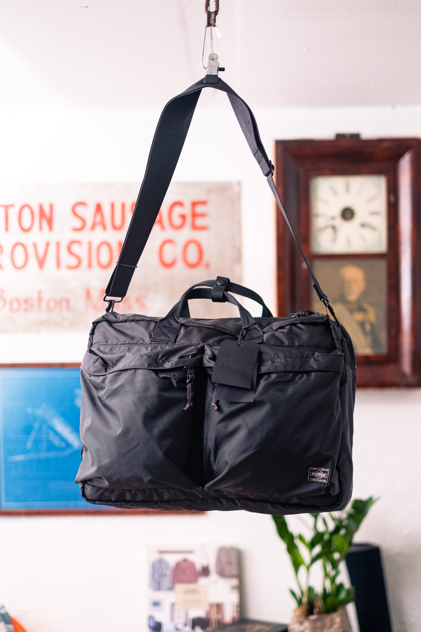 Porter Yoshida - Force 3Way Briefcase Black