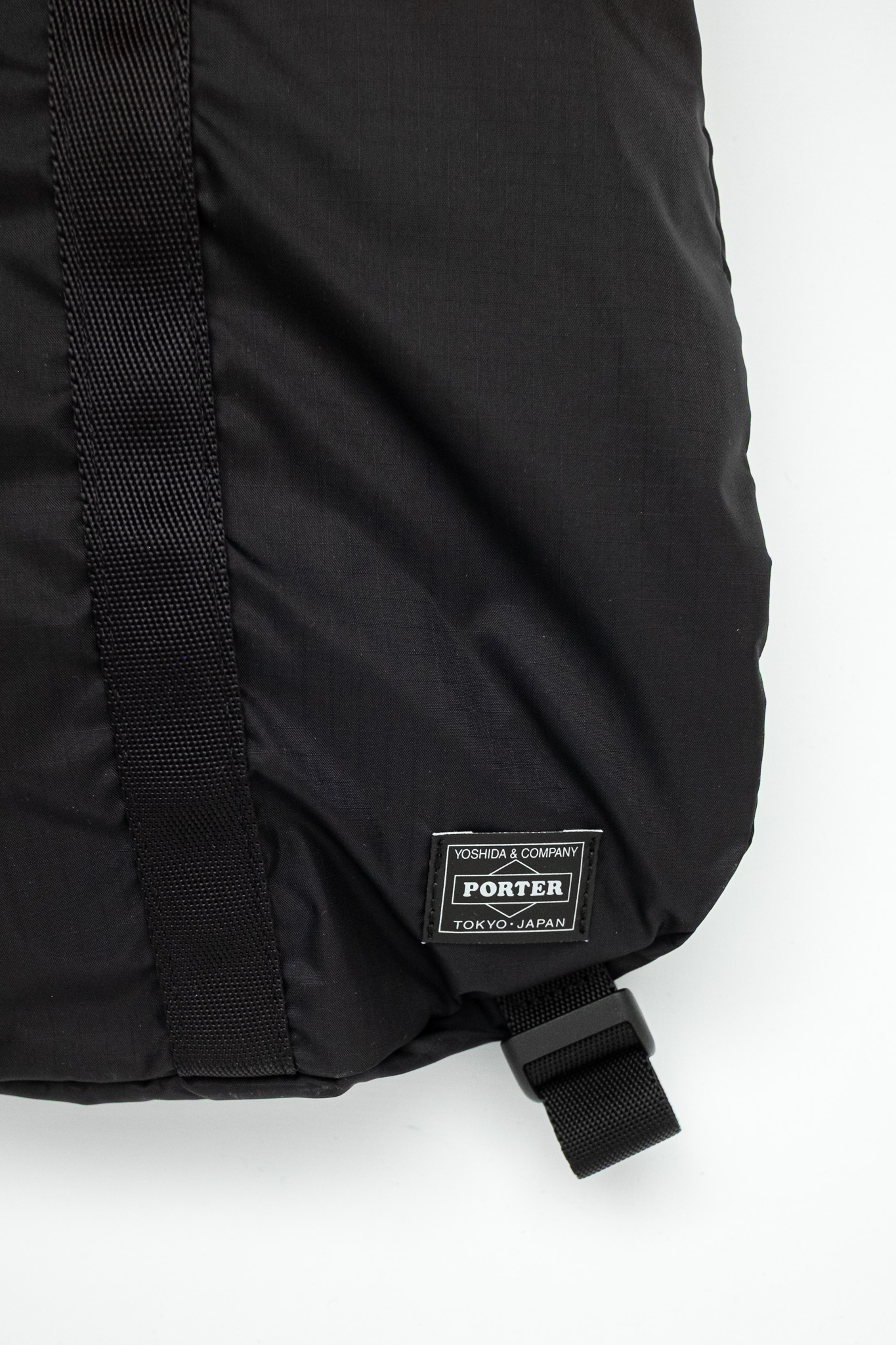 Porter Yoshida - Flex 2Way Tote Bag Black - 3