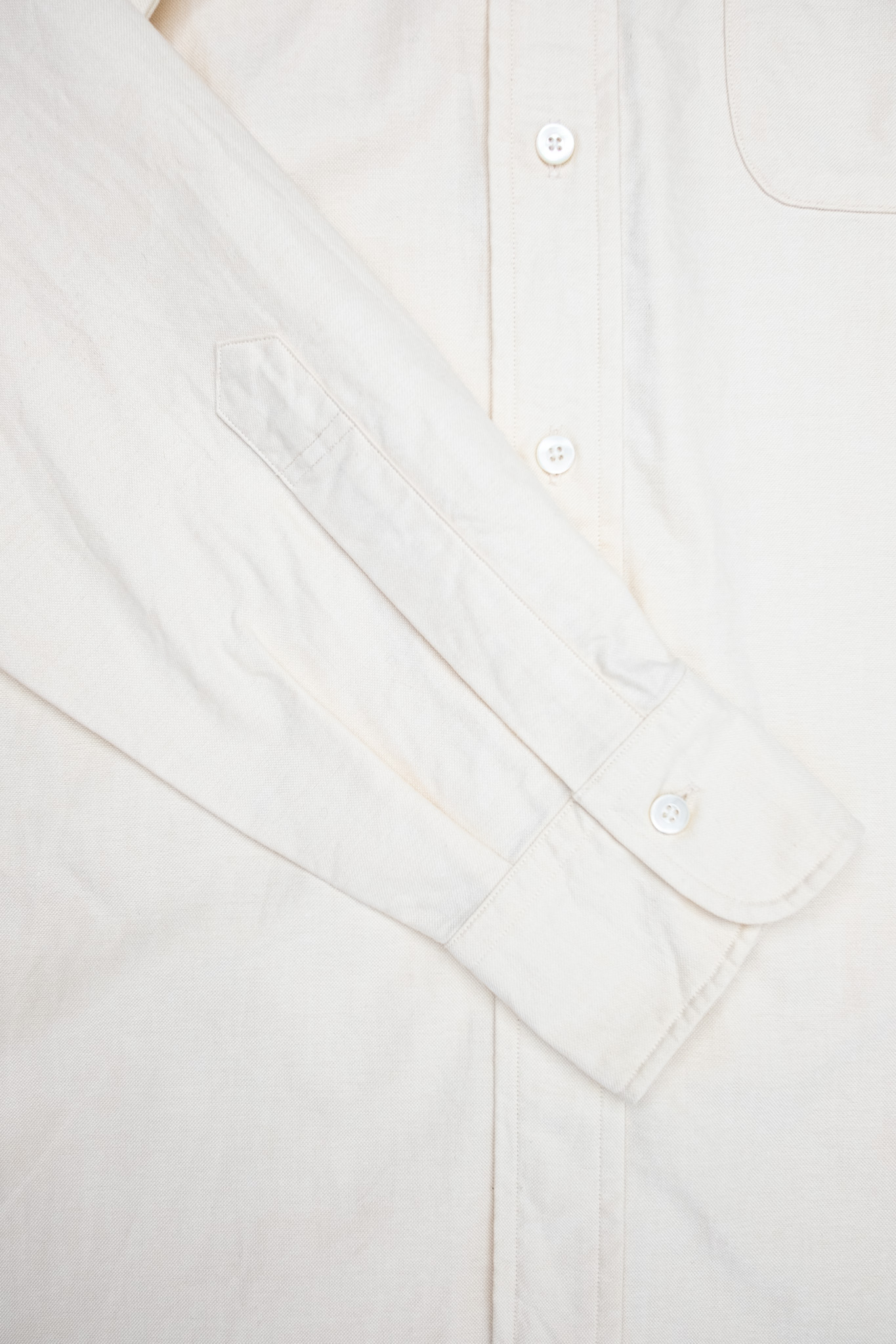 Kamakura - Vintage Ivy Fit Button Down Oxford Shirt Ecru - 6