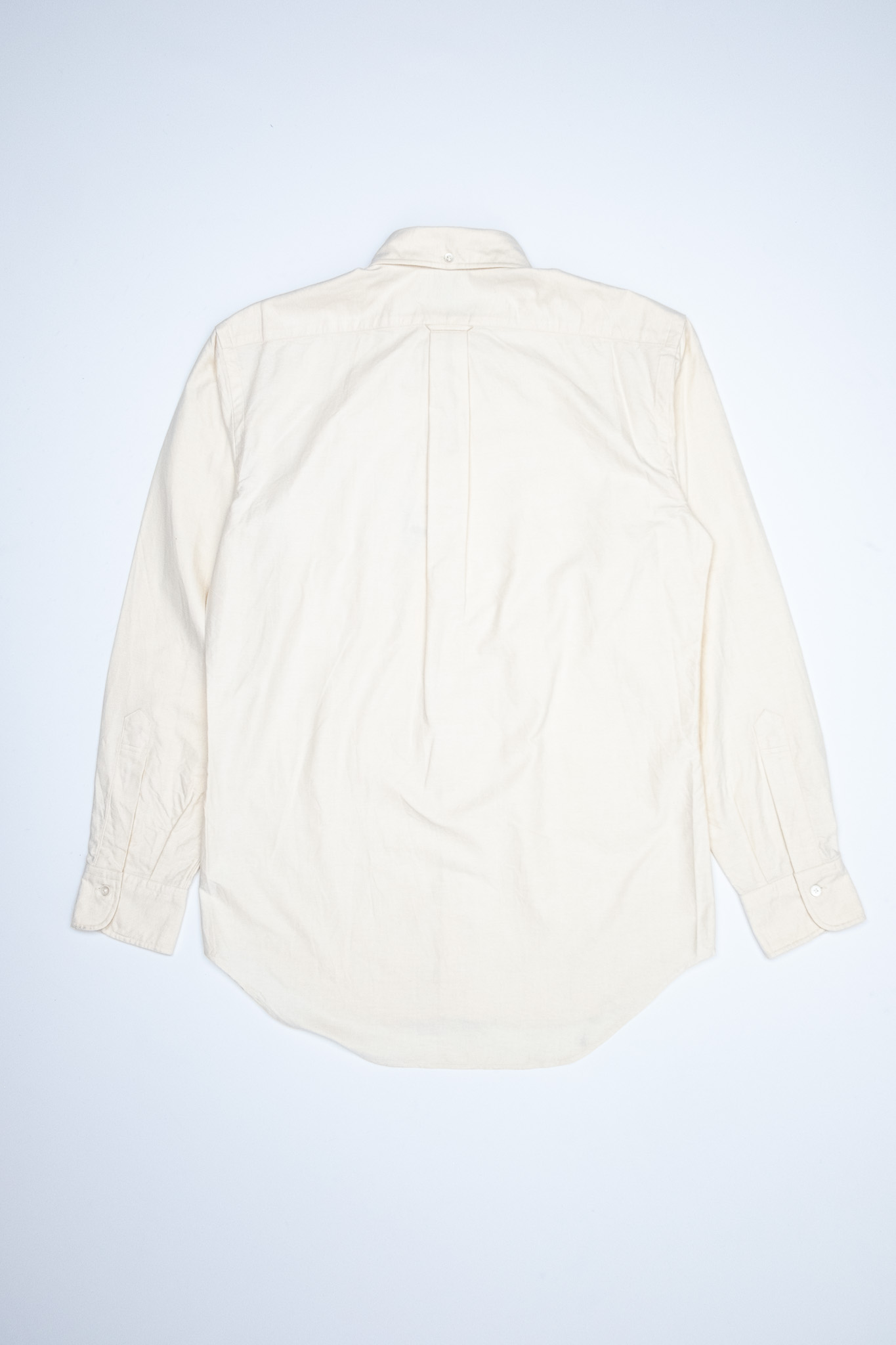 Kamakura - Vintage Ivy Fit Button Down Oxford Shirt Ecru - 5