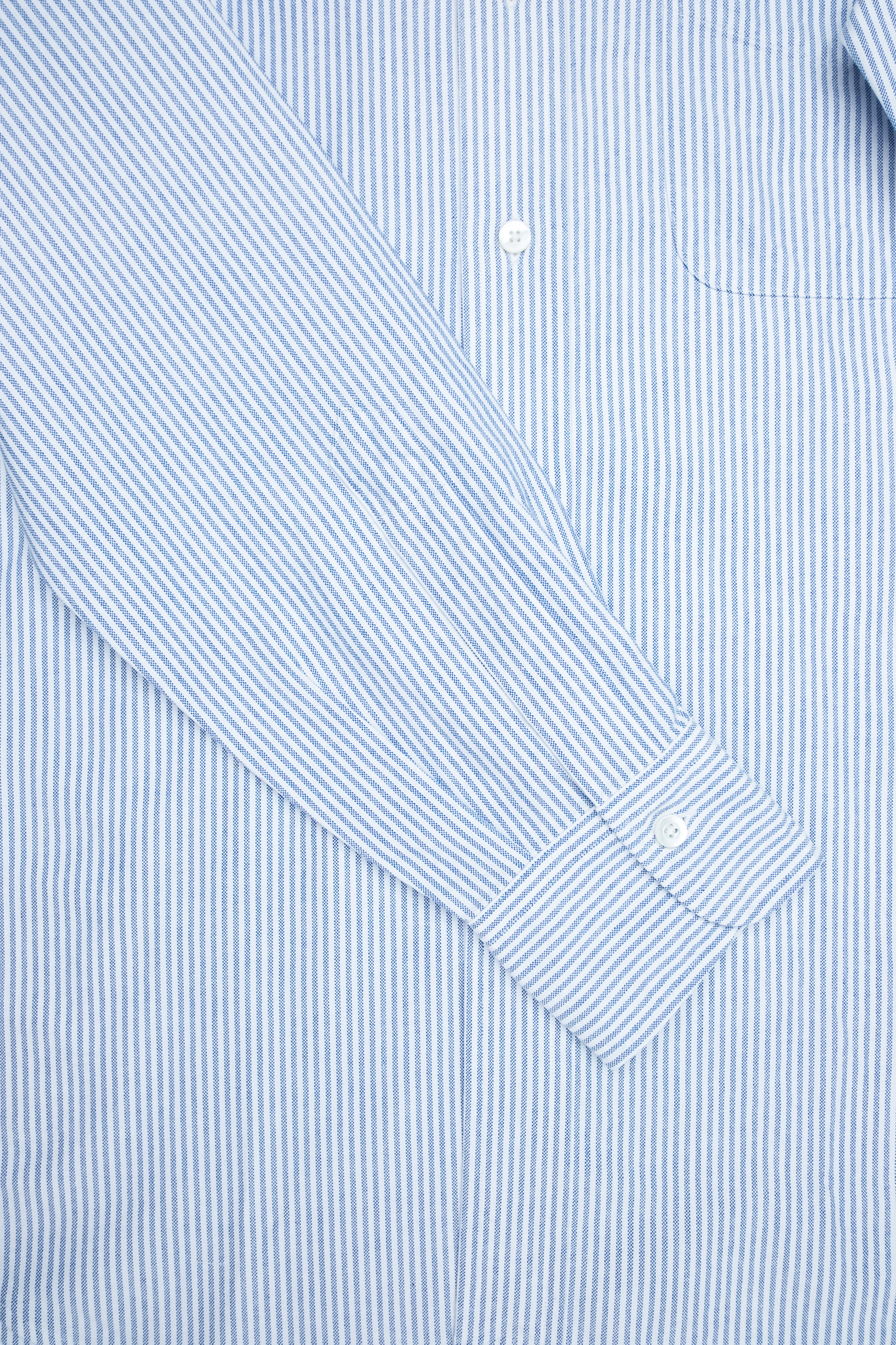 Kamakura - Vintage Ivy Fit Button Down Oxford Shirt Blue University Stripe  - 6
