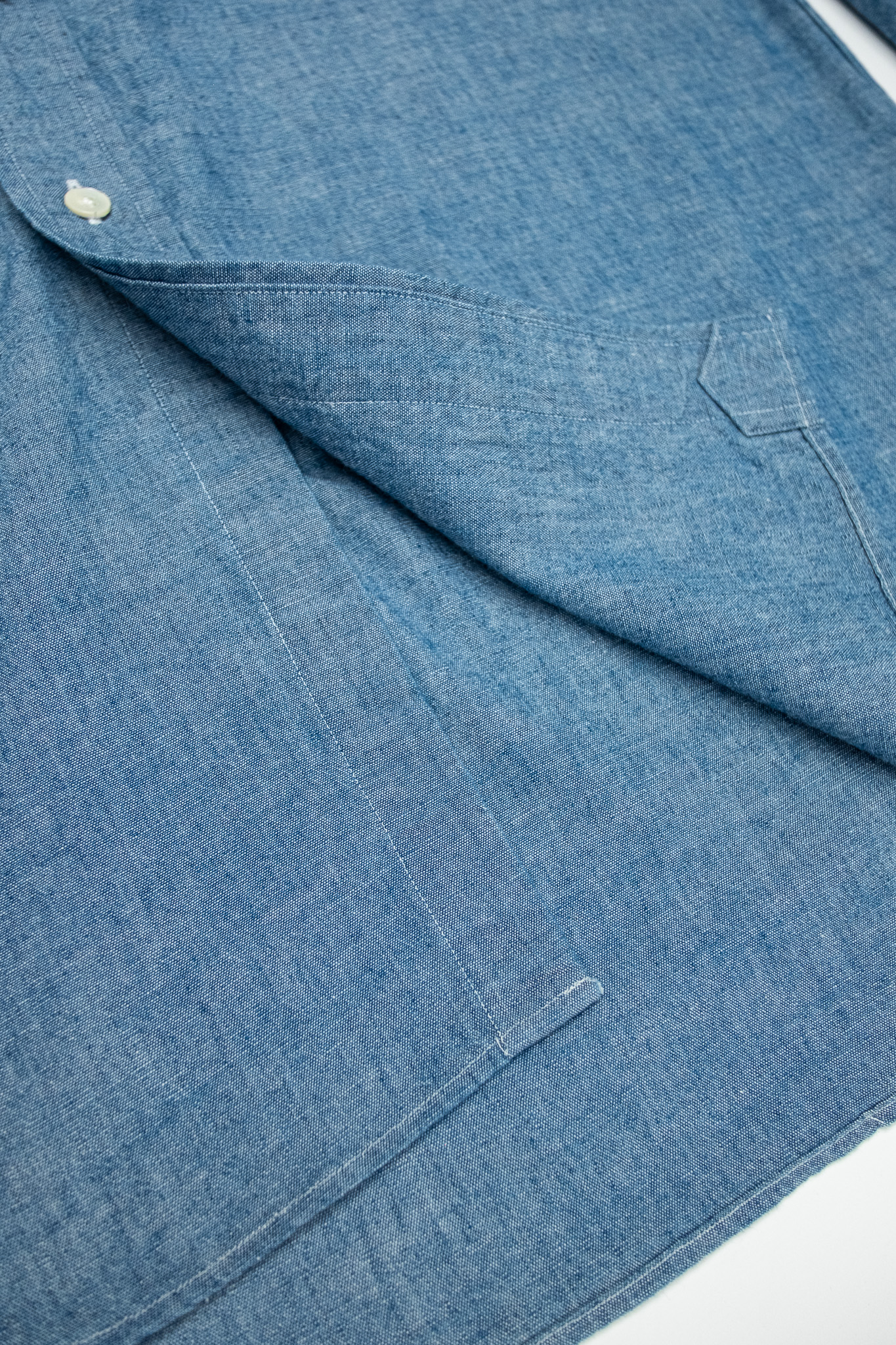 Kamakura - Vintage Ivy Fit Button Down Oxford Shirt Chambray - 9