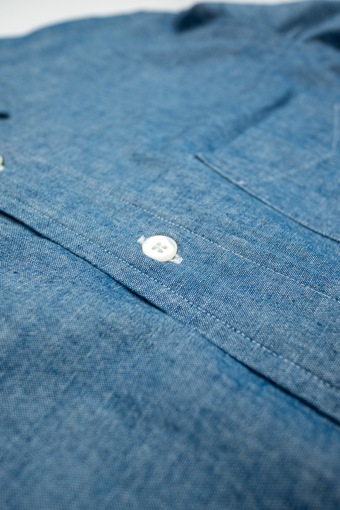 Kamakura - Vintage Ivy Fit Button Down Oxford Shirt Chambray - 8
