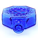 Nanny Still (Stella Polaris 1967) Blue Octagon Vase 19 cm (2)