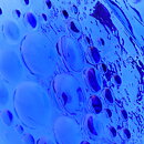 Nanny Still (Stella Polaris 1967) Blue Octagon Vase 19 cm (2)