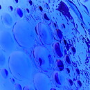 Nanny Still (Stella Polaris 1967) Blue Octagon Vase 19 cm (2)