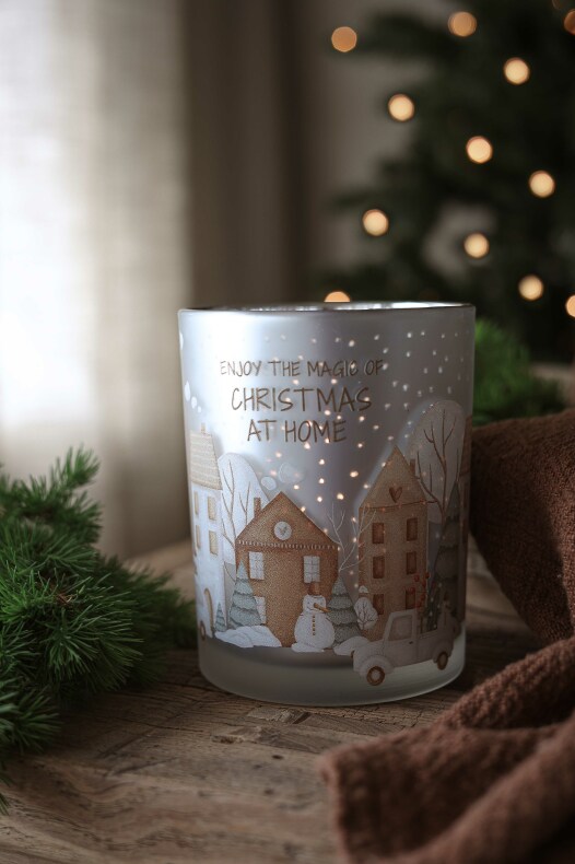 Maja lantern - Maja's Lantern - Enjoy the magic of Christmas at home - 10x12 cm - 2