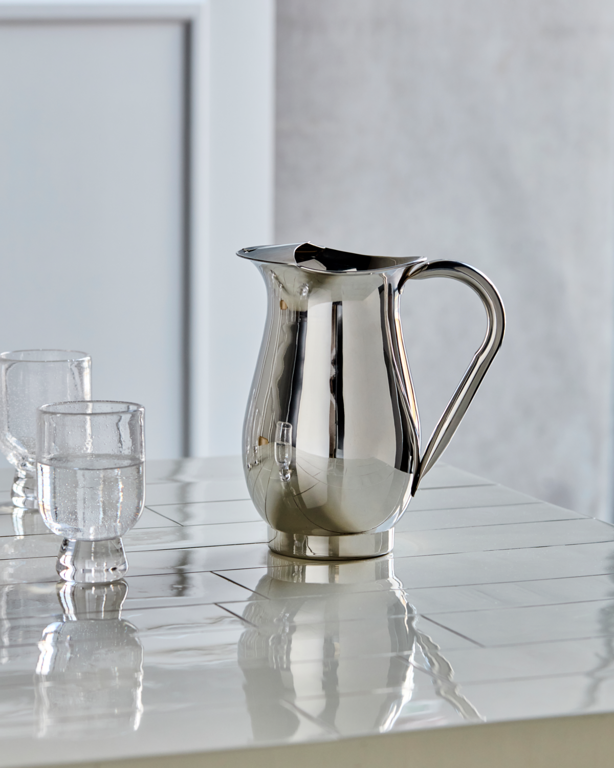 HOUSE DOCTOR Kanna Jug Silver finish - 2