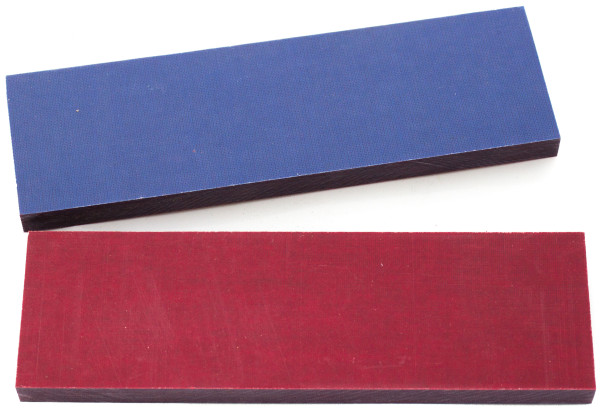 Micarta Röd/blå 8 mm - 2