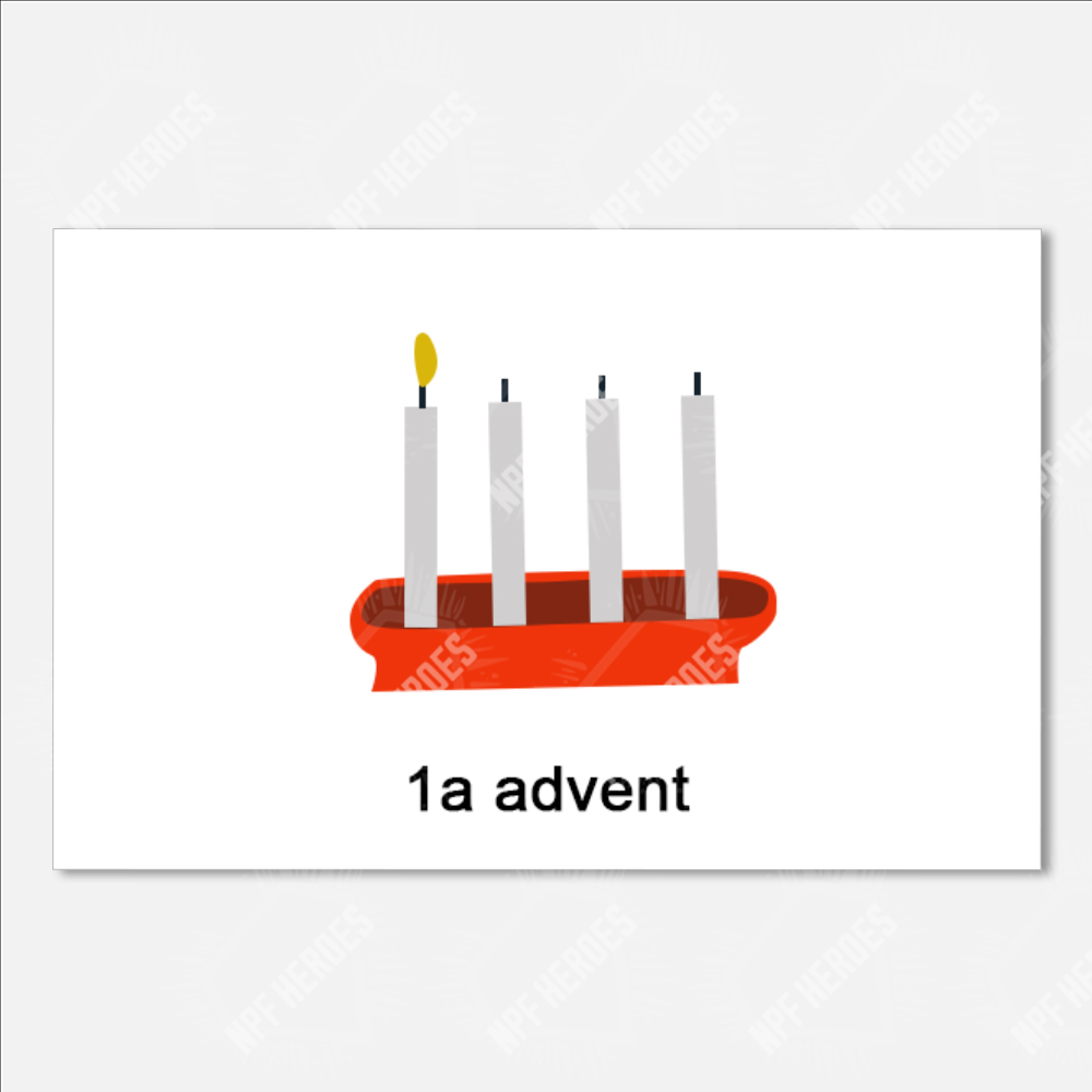 Bildstödsbilder Jul, 13x9cm - 16
