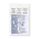 Solid Oak Crystal Angel Ornament Kit - March "aquamarine"