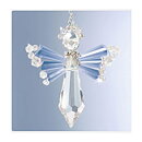 Solid Oak Crystal Angel Ornament Kit - March "aquamarine"