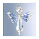 Solid Oak Crystal Angel Ornament Kit - March "aquamarine"