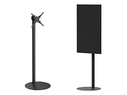 M Pro Series Single Pole Floorbase 2 Black