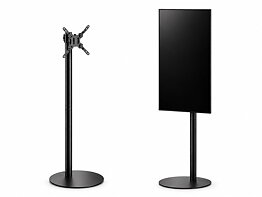 M Pro Series Single Pole Floorbase 2 Black