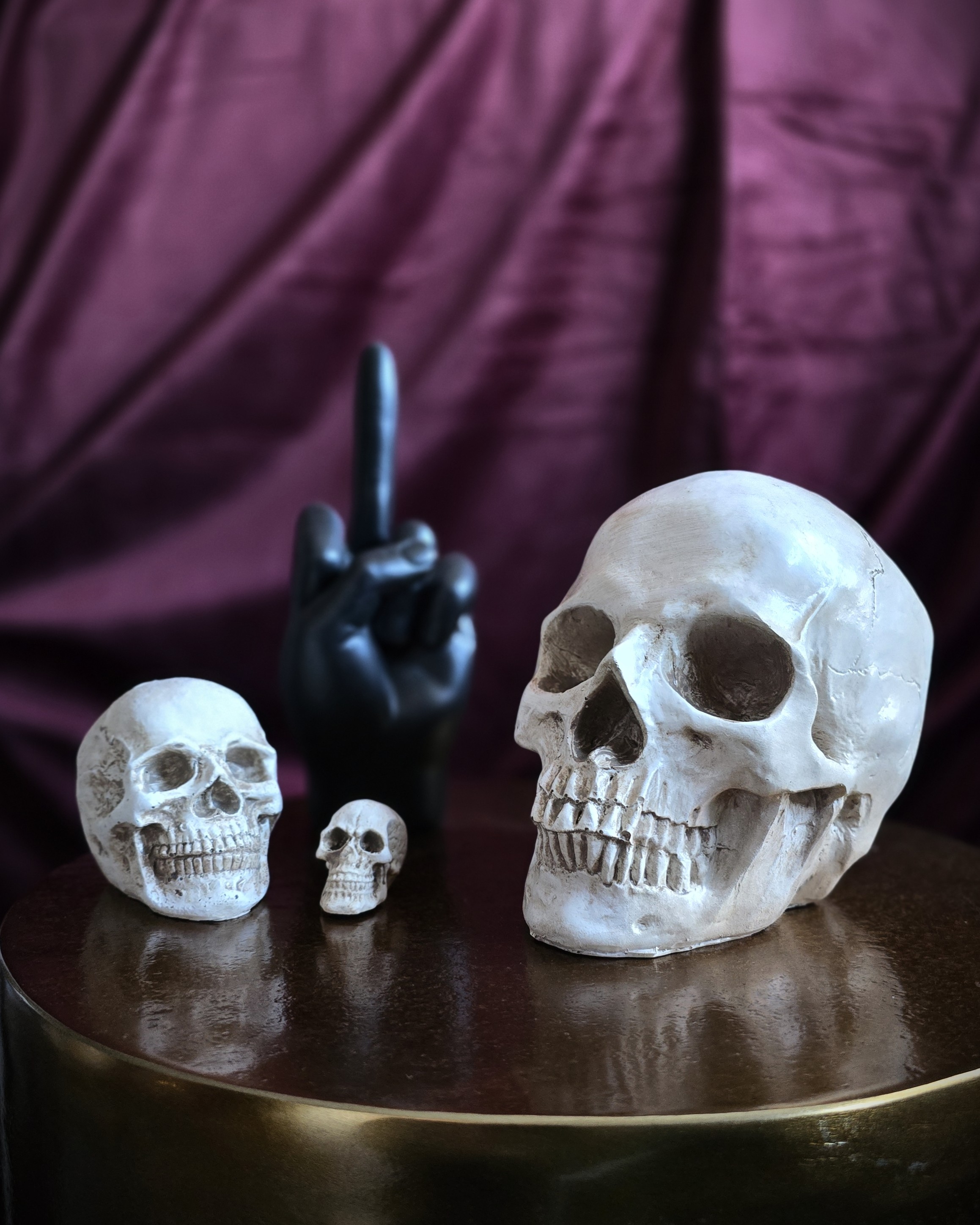 Dekoration Skull - Liten