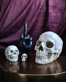 Dekoration Skull - Liten