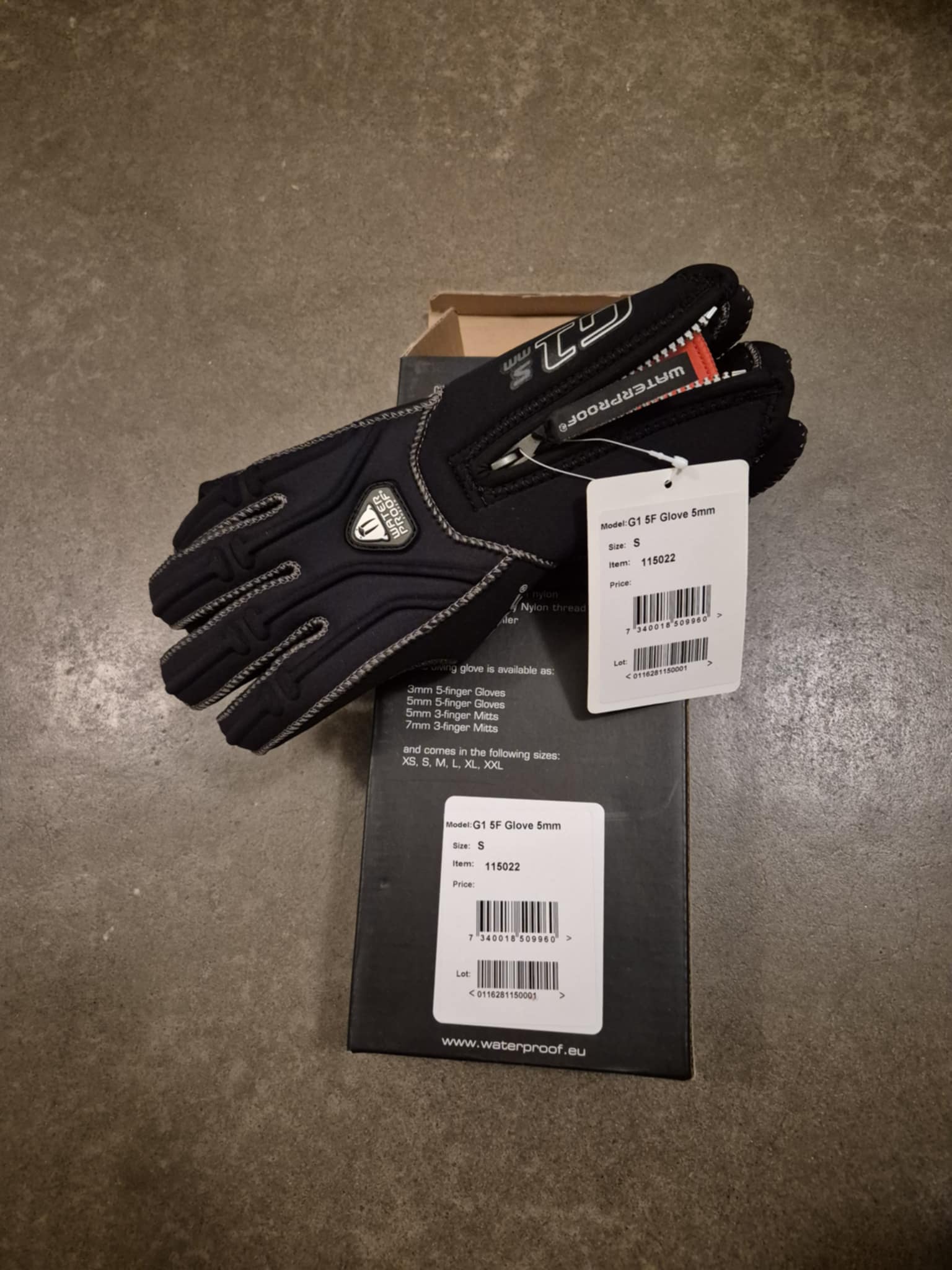 Waterproof G1 5mm, S *NY* - 2