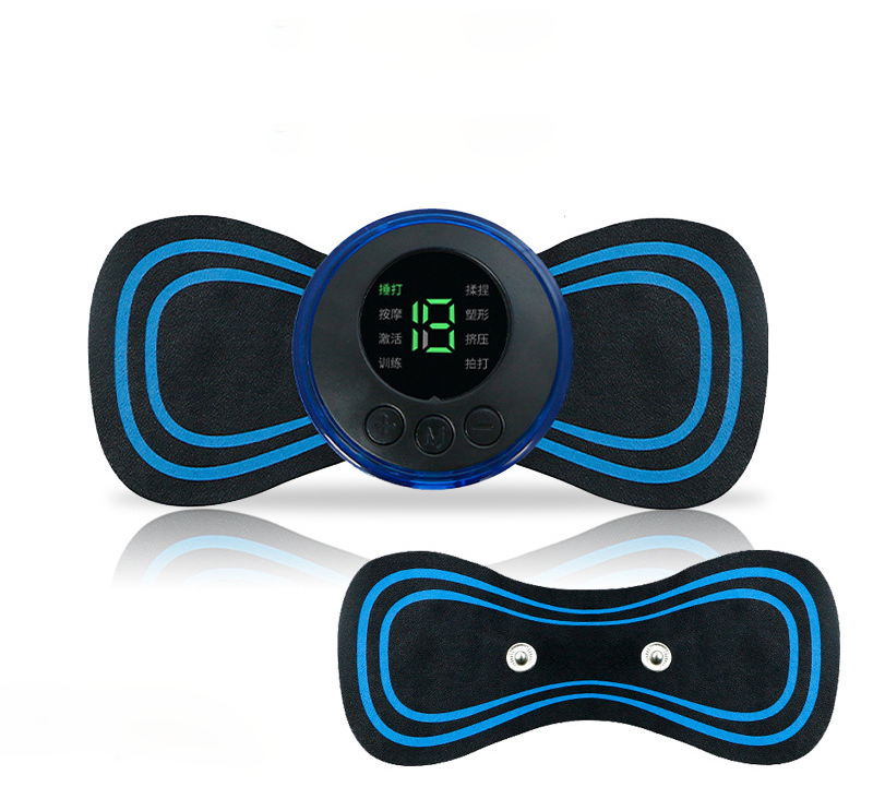 Trådlös EMS-nackmassage & elektrisk muskelstimulator