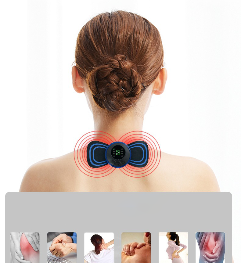 Trådlös EMS-nackmassage & elektrisk muskelstimulator - 6