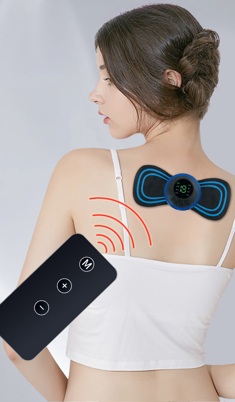 Trådlös EMS-nackmassage & elektrisk muskelstimulator - 4