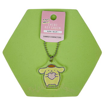Pompompurin Sanrio Chibi Nyckelring - Hjärta