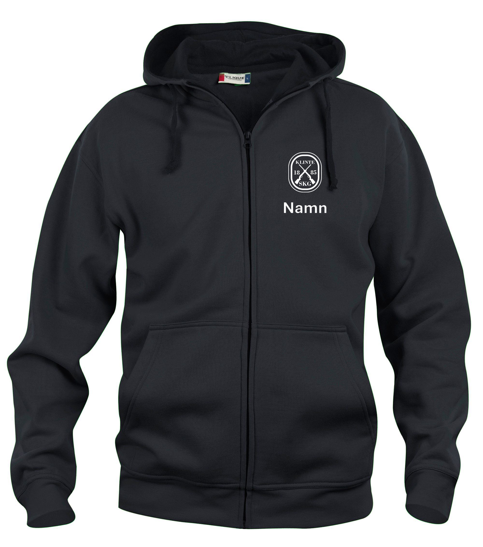 Clique Hoody Fz Basic Herr (Klinte Skyttegille)