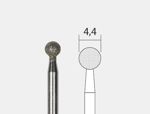 Proxxon Diamond grinding bit, spherical shape Ø 4,4 mm, 2 pcs.