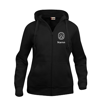 Clique Basic Hoody Fz Dam (Klinte Skyttegille)