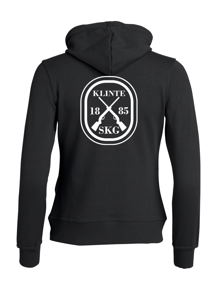 Clique Basic Hoody Fz Dam (Klinte Skyttegille) - 2