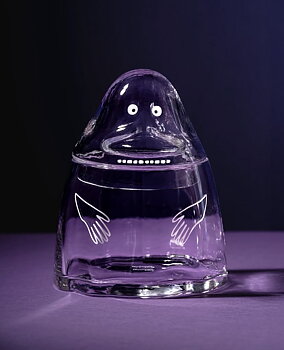 Mumin glasburk MÅRRAN 19,5 cm