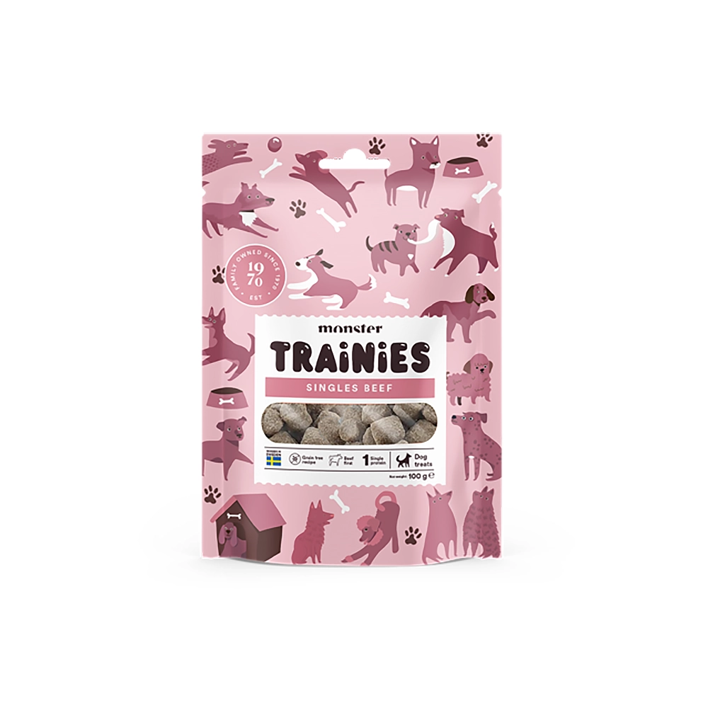 Monster trainies - hundgodis av singelprotein - 4