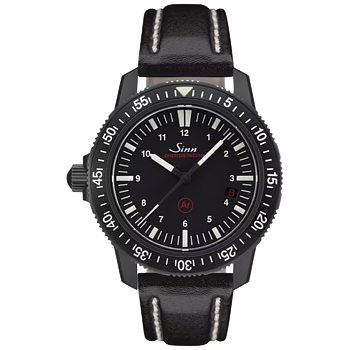 603.020 Sinn EZM 3  S vintage svart läderband