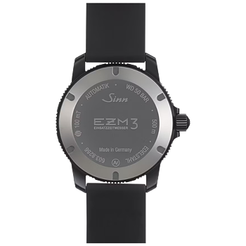 603.020 Sinn EZM 3  S silikonband med c-spänne