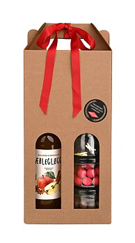 Present Äppleglögg  & dragéer 990g x4, EKO