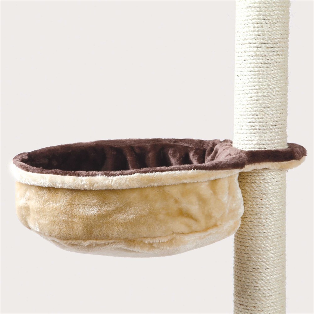 Trixie Hängematte für Katzenmöbel 38 cm - Beige/Braun - weich