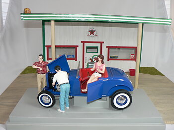 Ford  Rod 1932 ( Cruisin Series ) + 3 Figurer 1:18 Ertl