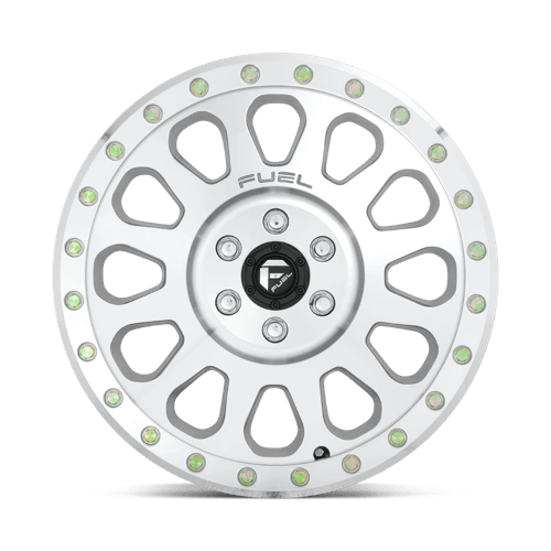Fuel Alloy Wheel D647 Vector Matte Silver - Jeep JK, JT & JL - 2
